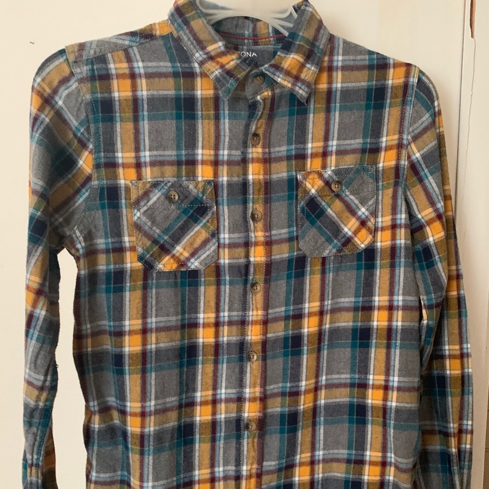 Boys Flannel Shirt, size L. (14-16) NWOT